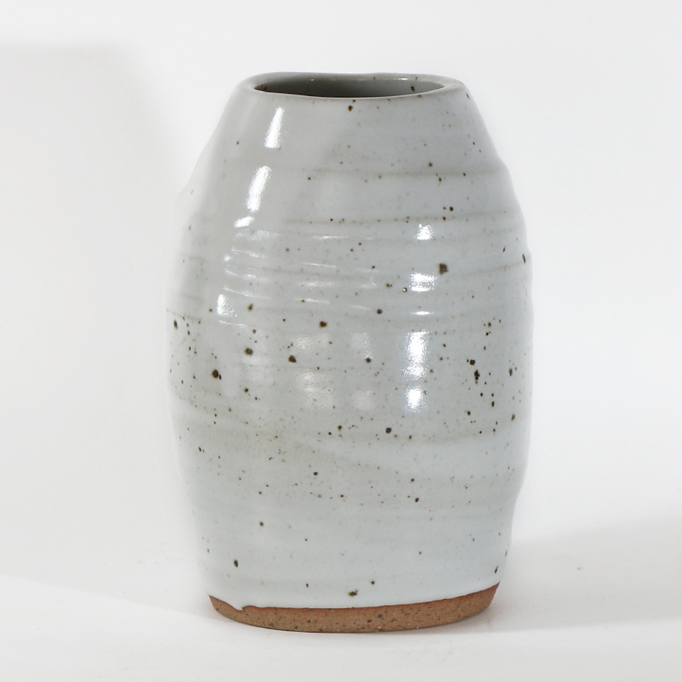 Jacqueline Kampen wheel thrown stoneware vase