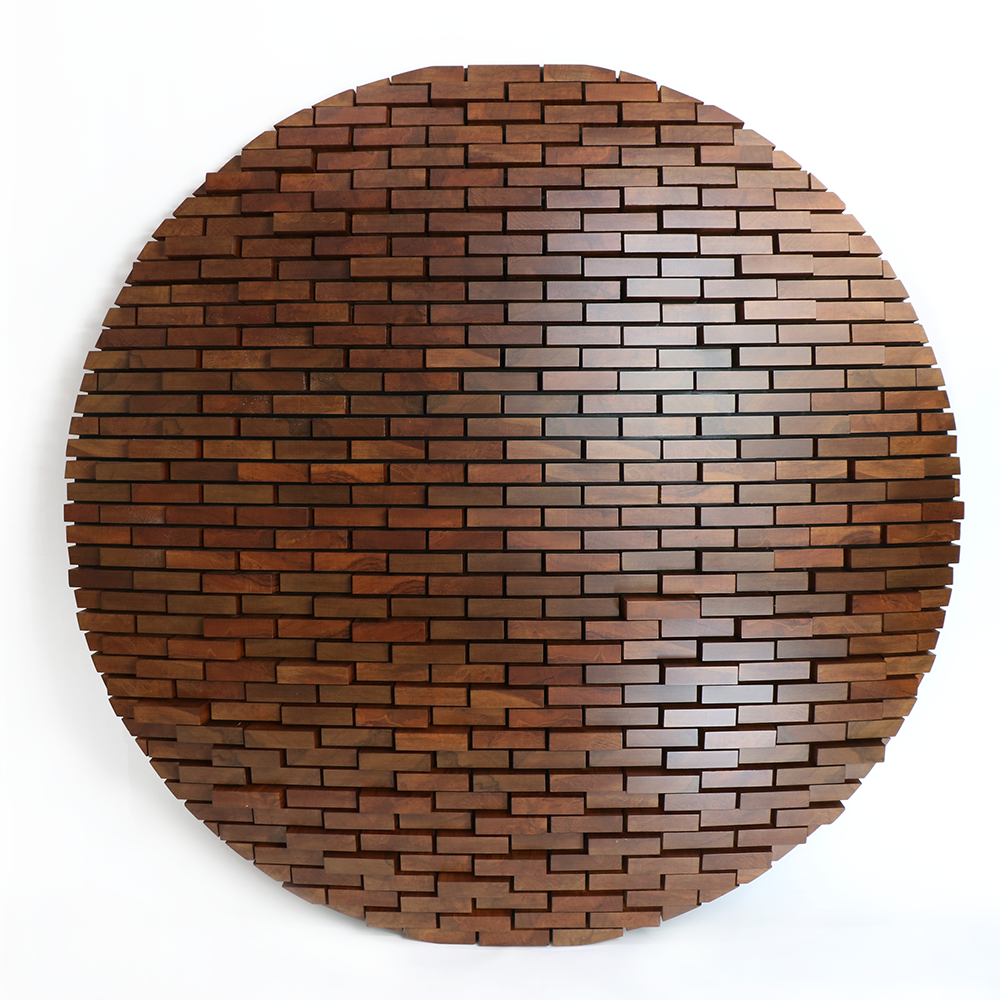 Victoria Ave | Rimu Floorboard Wall Sculpture | Jamie Adamson | Duality Exhibition