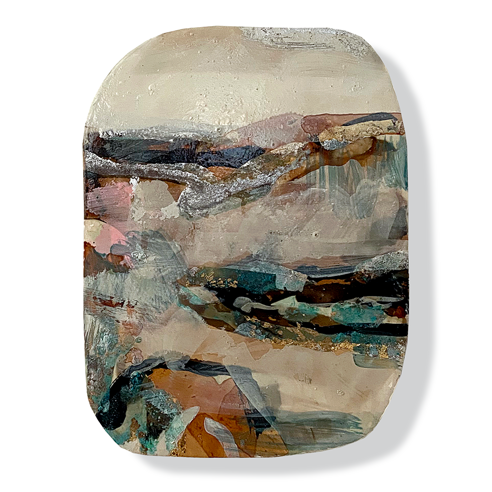 A Little Pathway, 2026 | Jody Hope Gibbons | Mixed Media on board | Painting | Turua Gallery