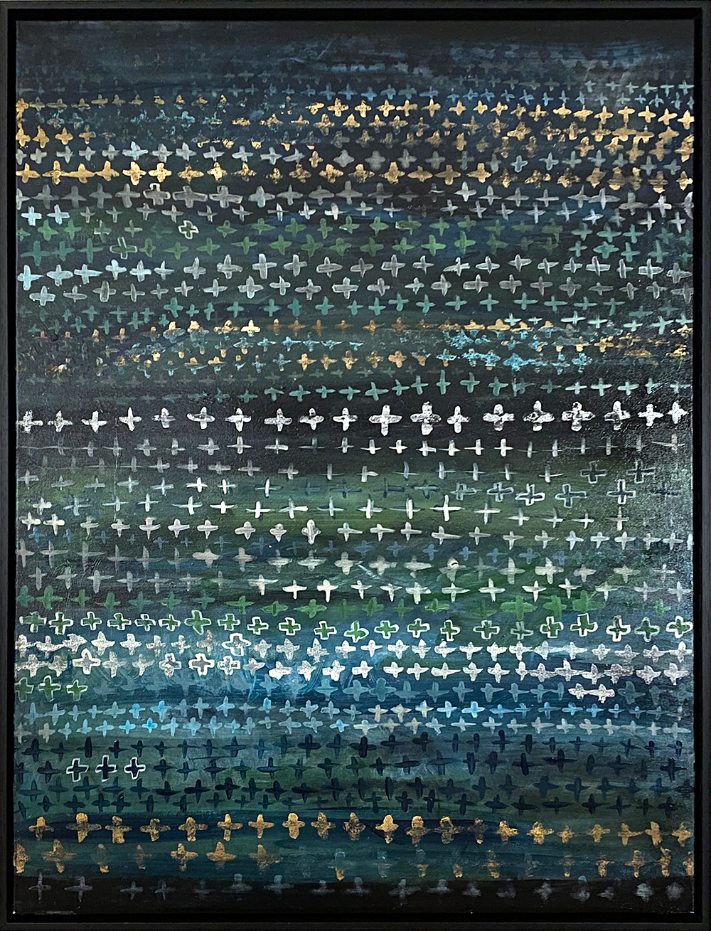 A Sense of Home | Jody Hope Gibbons | Mixed Media on canvas | Painting | Turua Gallery