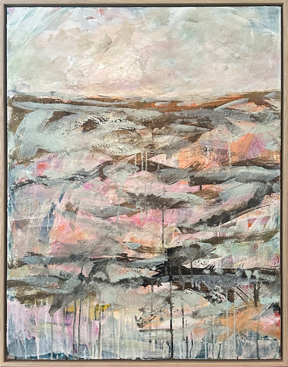 Beautiful Journey Mixed Media on Canvas by Jody Hope Gibbons