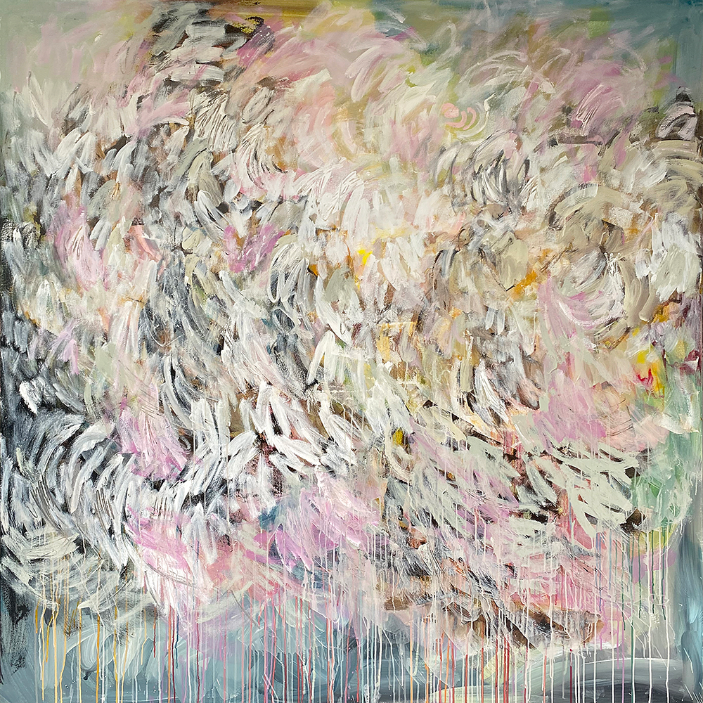 Blossoms Breeze | Jody Hope Gibbons | Mixed Media on canvas | Painting | Turua Gallery