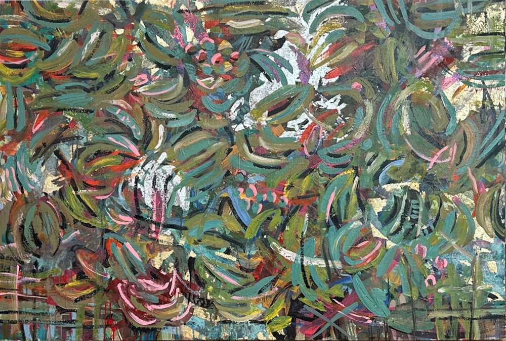 Jody Hope Gibbons Canopy Mixed Media on Canvas