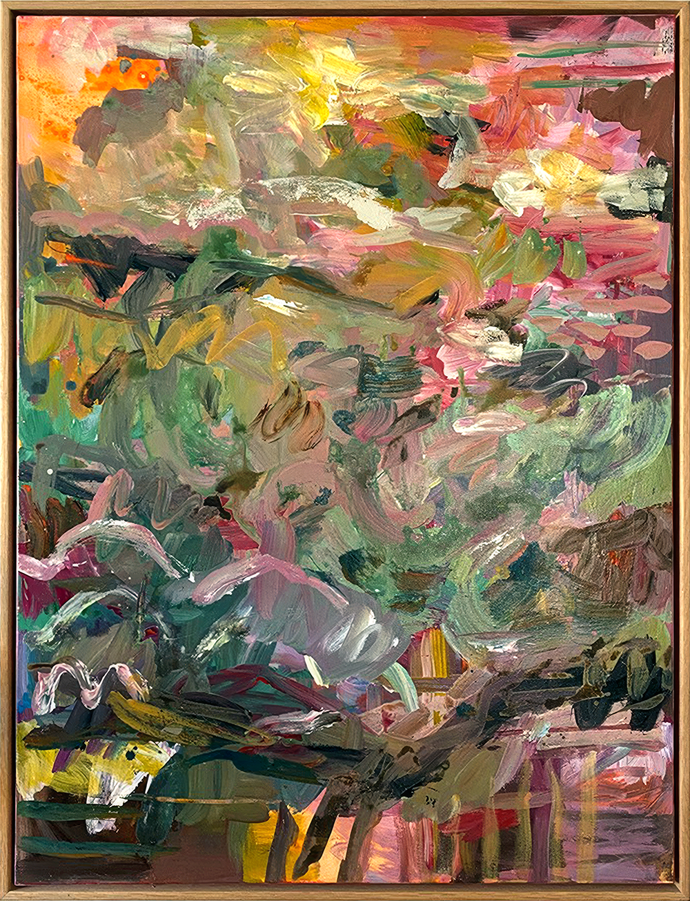 Captivating, 2024 | Jody Hope Gibbons | Mixed Media on canvas | Painting | Turua Gallery