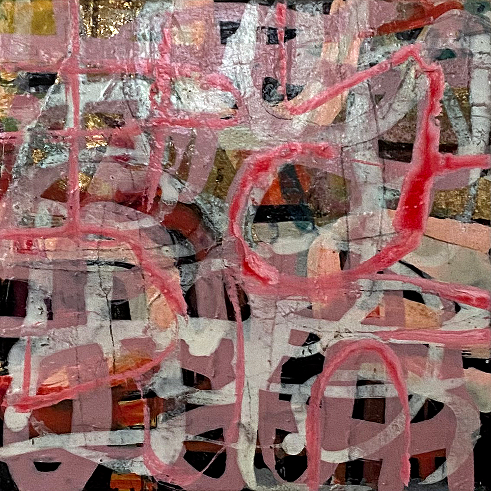 Common Threads II, 2005 | Jody Hope Gibbons | Mixed Media on board | Painting | Turua Gallery