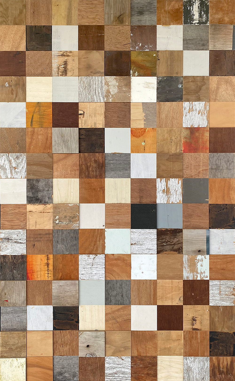 Deconstruct 2 | Jody Hope Gibbons | Found Ply sculptural artwork | Turua Gallery