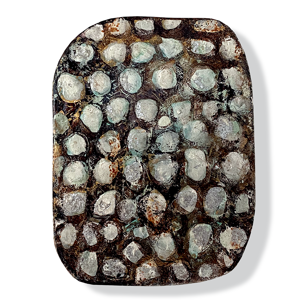 Layered Orb, 2026 | Jody Hope Gibbons | Mixed Media on board | Painting | Turua Gallery