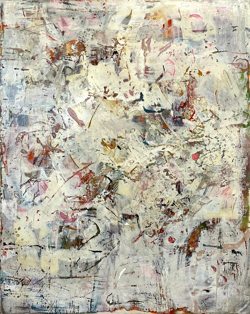Love and Light Study, 2025 | Jody Hope Gibbons | Mixed Media on board | Painting | Turua Gallery