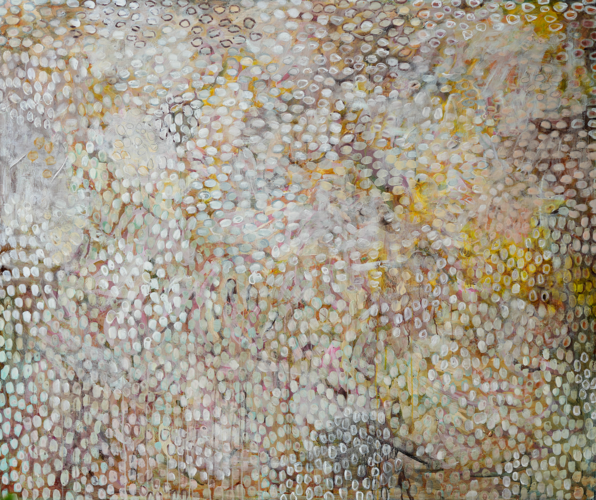 Nature's Rhythm, 2024 | Jody Hope Gibbons | Mixed Media on 
canvas | Painting | Turua Gallery