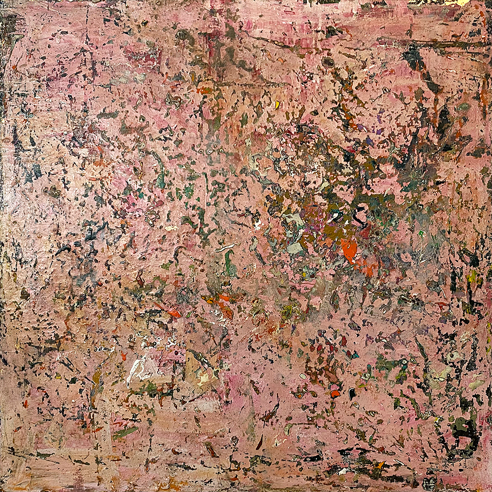 Past Life 2, 2022 | Jody Hope Gibbons | Mixed Media on board | Painting | Turua Gallery