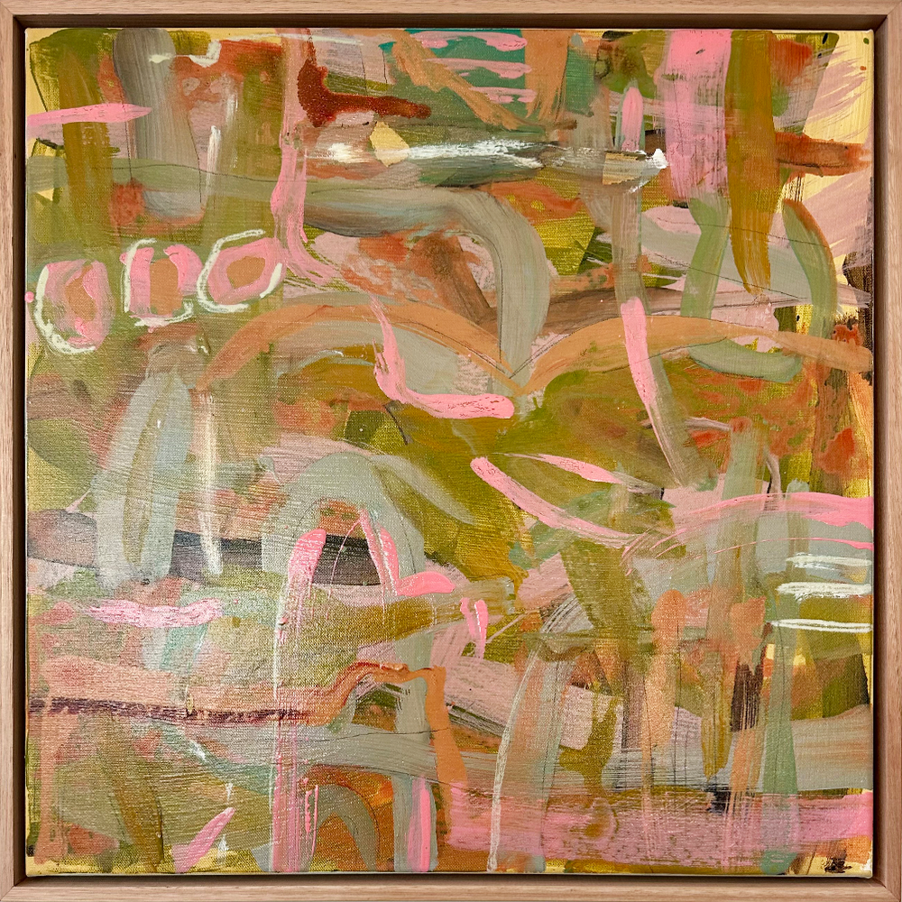 Pink Wisp Jody Hope Gibbons Original Painting