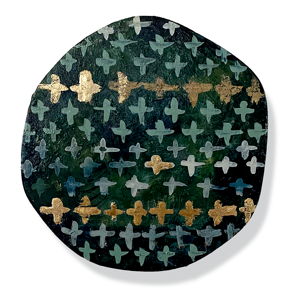 Stars Aligned I, 2026 | Jody Hope Gibbons | Mixed Media on board | Painting | Turua Gallery