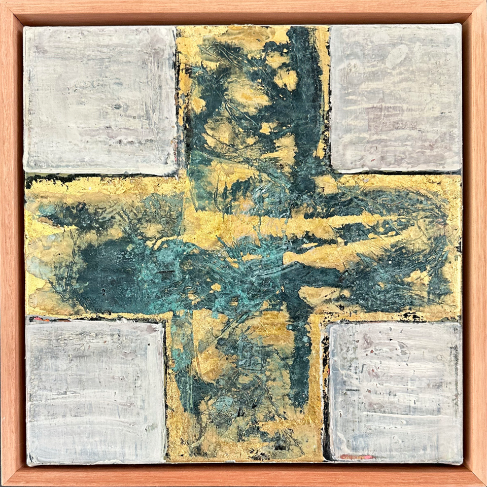 Sweet Lil Cross Jody Hope Gibbons painting