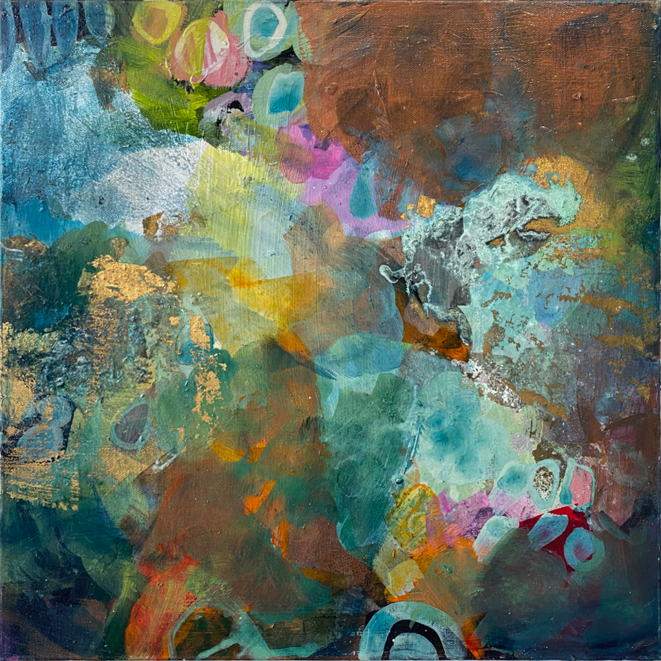 Tropical #1, 2018 Jody Hope Gibbons. Original painting