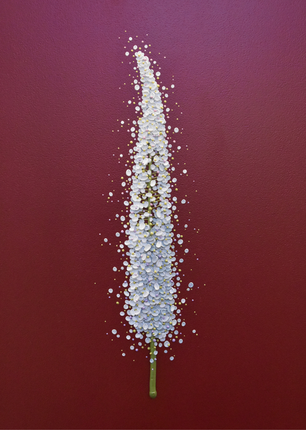 Eremurus oil on canvas by Josh Davison