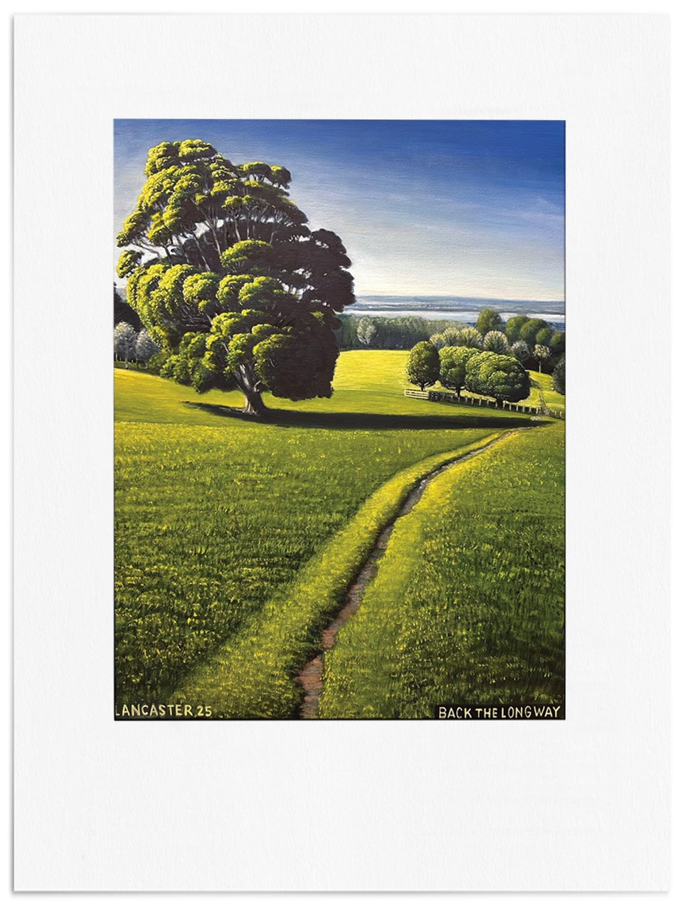 Josh Lancaster | Back The Long Way | Limited Edition Print | Turua Gallery | Art Print