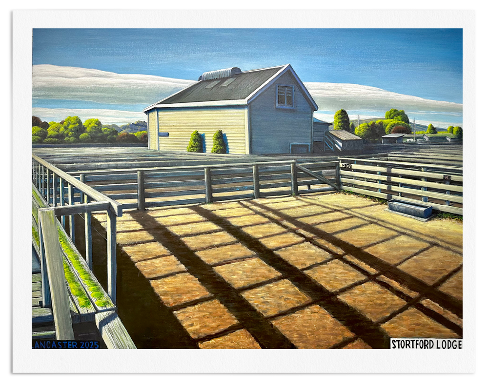 Stortford Lodge | Josh Lancaster | Limited Edition Print | Turua Gallery