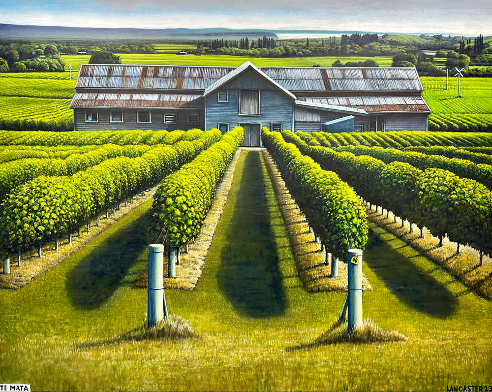 Te Mata limited edition print Josh Lancaster