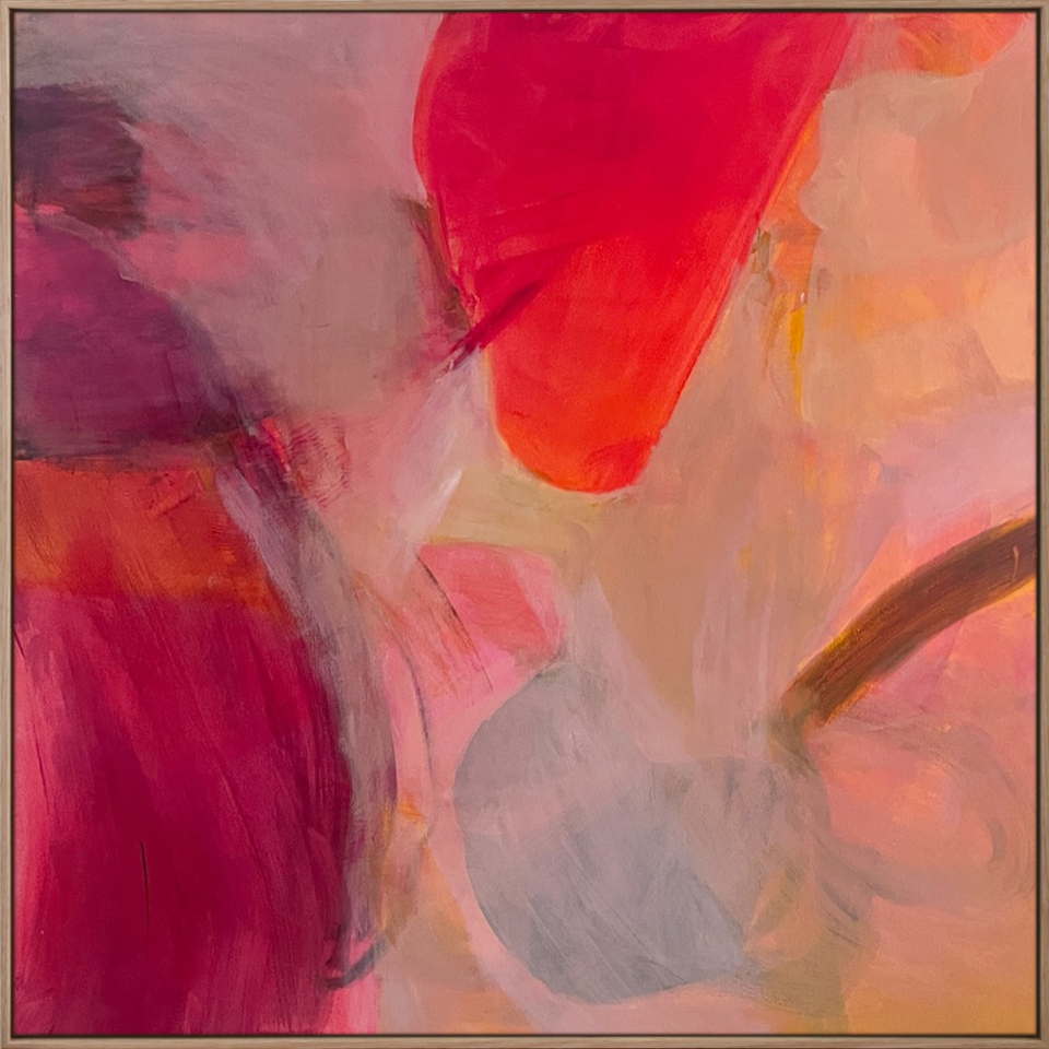 Helen Dean | Kindred Exhibition | Afterglow | Original Painting | Turua Gallery | Abstract 