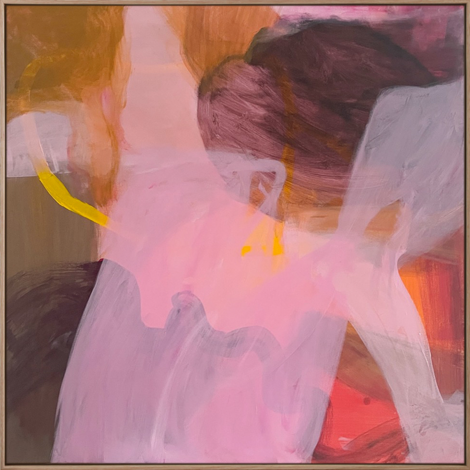 Helen Dean | Kindred Exhibition | Eyes Open | Original Painting | Turua Gallery | Abstract 