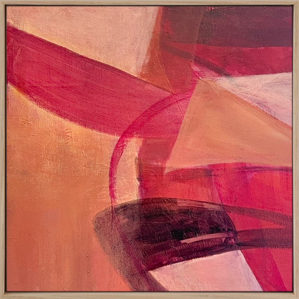 Helen Dean | Kindred Exhibition | Sidestep | Original Painting | Turua Gallery | Abstract 