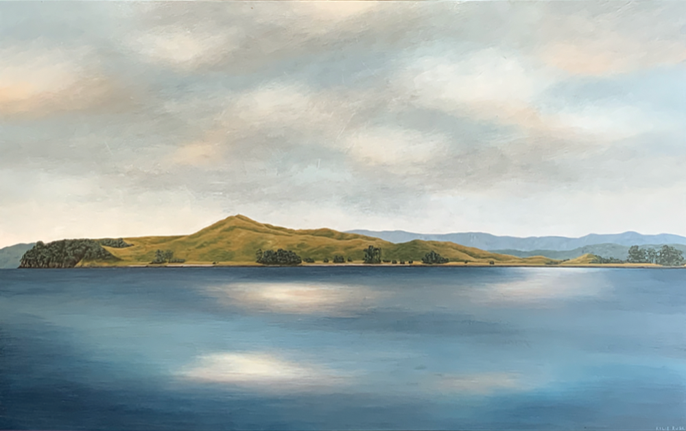 Browns Island From Rangitoto Kylie Rusk