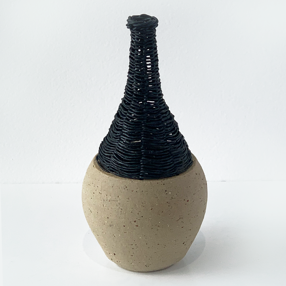 Birdcage #2 Woven Ceramic Series | Michelle Huizinga