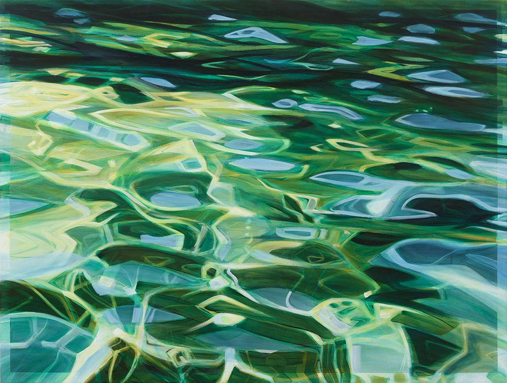 Evanescence painting Michelle McIver