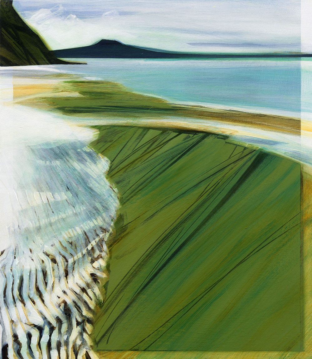 Karaka Bay painting Michelle McIver
