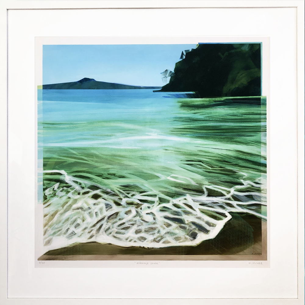 Morning Swim limited edition print Michelle McIver