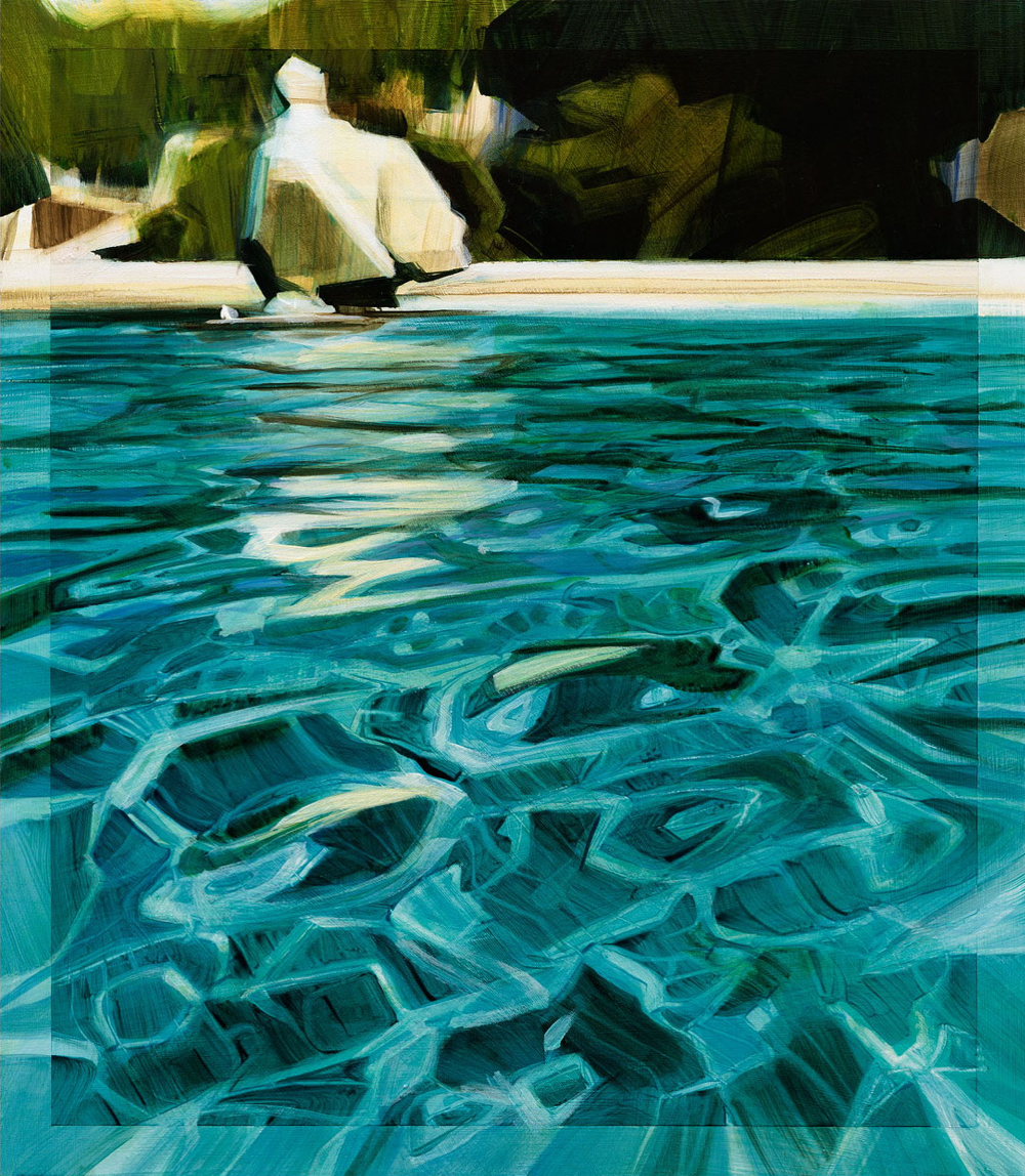 Sphinx Rock painting Michelle McIver