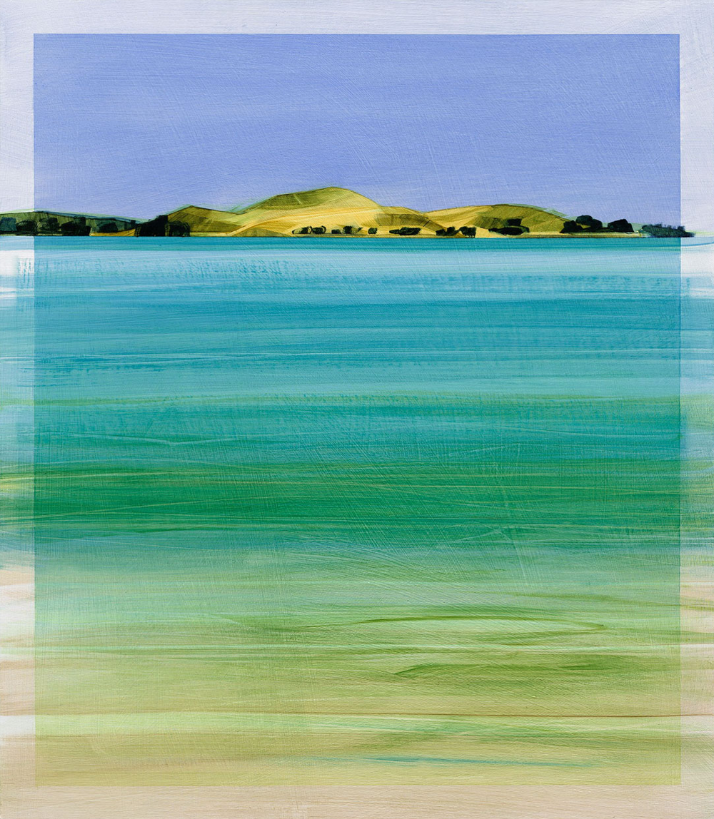 Sunlit painting Michelle McIver