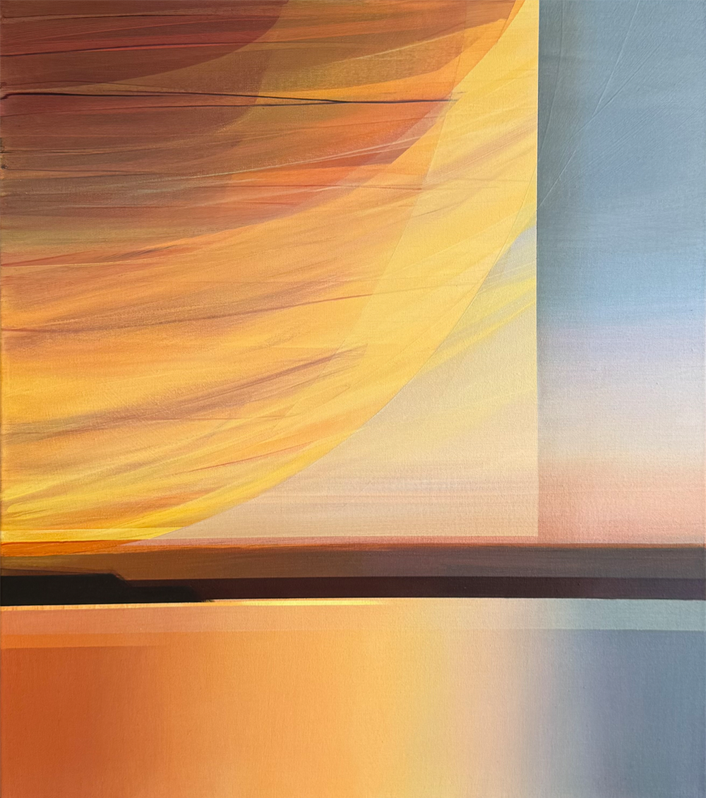 Twilight Divide painting Michelle McIver