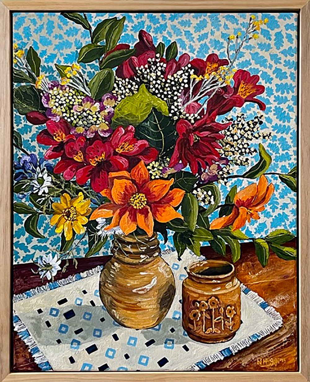 From the Blue Room Original Painting Narelle Huggins