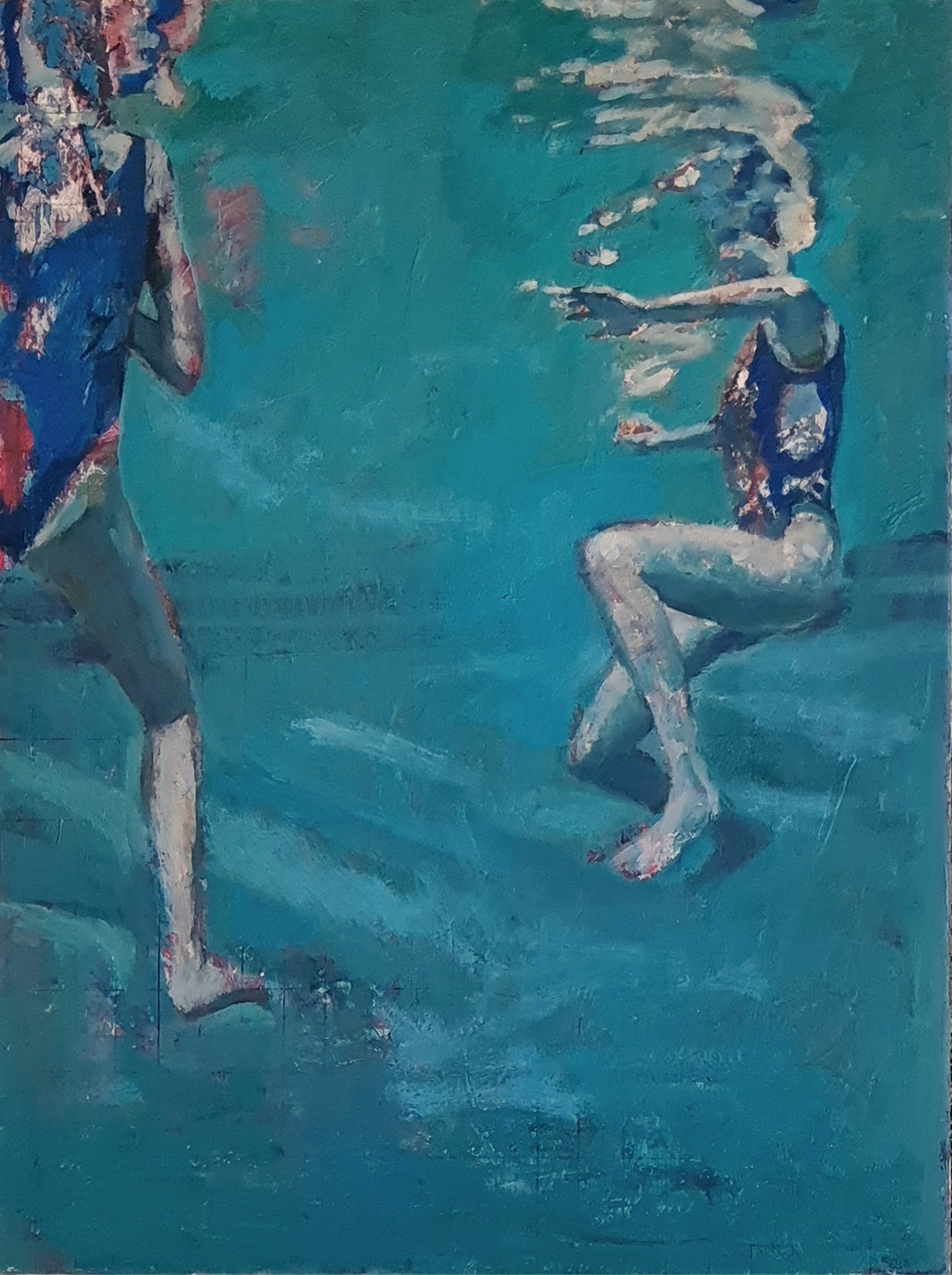 Small Swimmers | Belinda Wilson | Original Artwork | Neighbourhood 2026 Exhibition | Turua Gallery