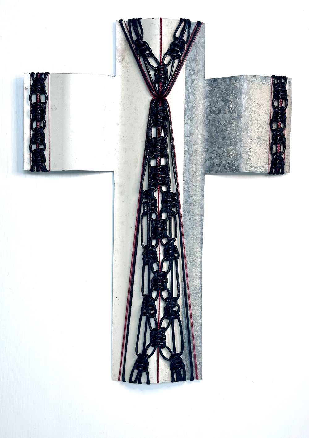 Tamaki Matriarch | Gilly Sheffield | Corrugated Rescued Iron | Sculpture | Neighbourhood 2026 Exhibition | Turua Gallery