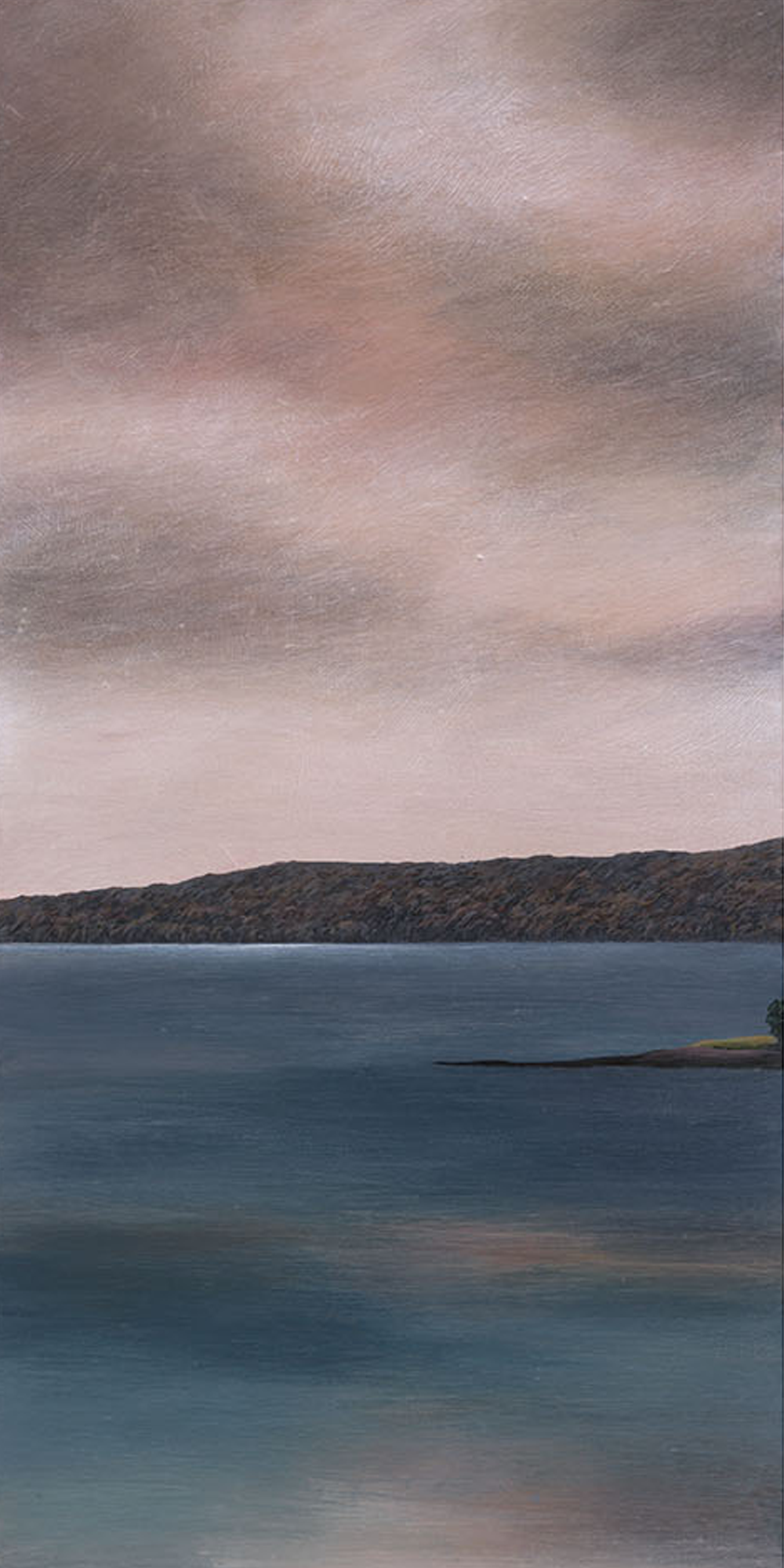 Twilight over Browns Island | Kylie Rusk | Original Artwork | Neighbourhood 2026 Exhibition | Turua Gallery