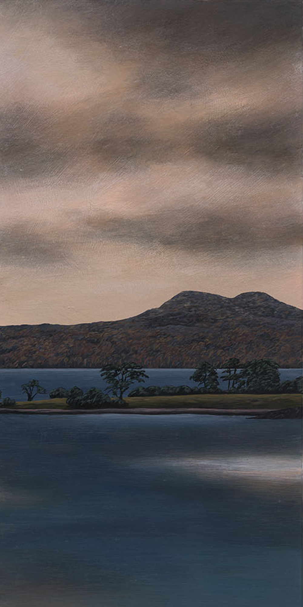 Twilight over Browns Island | Kylie Rusk | Original Artwork | Neighbourhood 2026 Exhibition | Turua Gallery