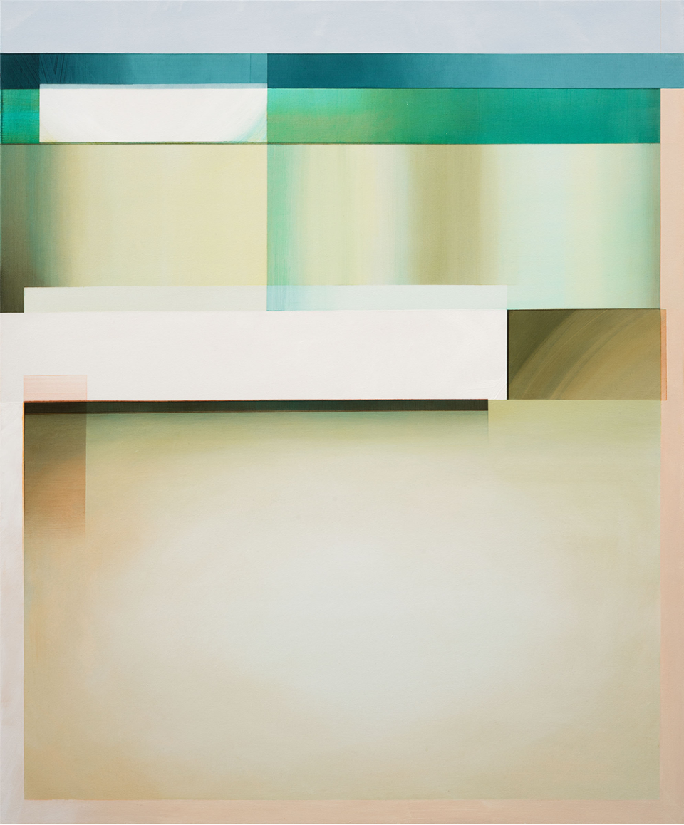 Kawana Waters Original painting Michelle McIver Our Backyard Exhibition