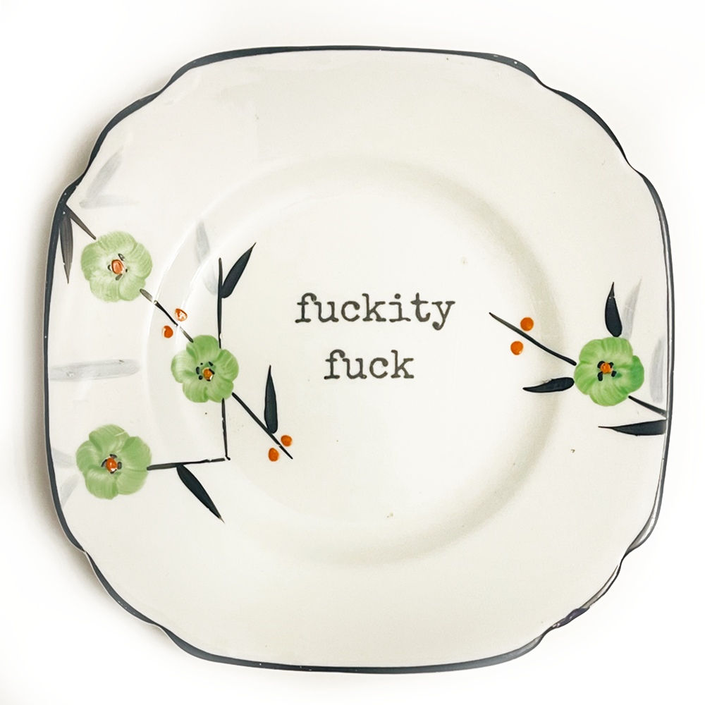 Deco | Fuckity Fuck Series | Upcycled China | Philina Den Dulk