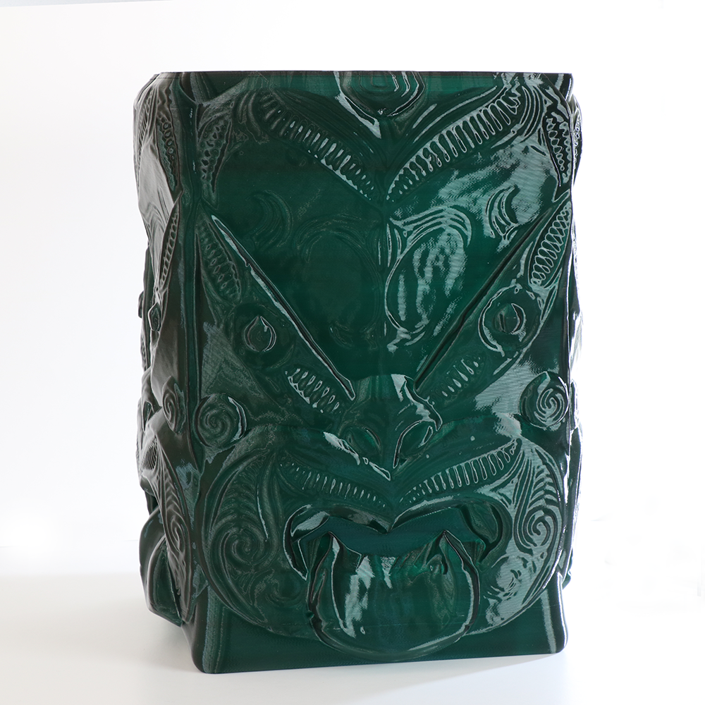 Wheku Side Table Greenstone Green Paoroa Tiatoa 3D printed palstic