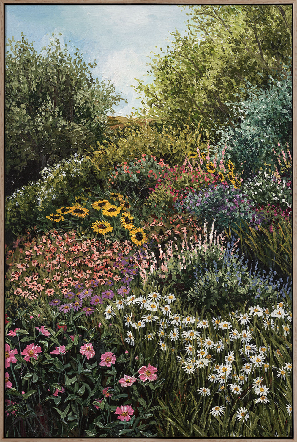 Birds Of Paradise | Rachael Mayne | Acrylic painting | A Letter To Them Exhibition | Turua Gallery