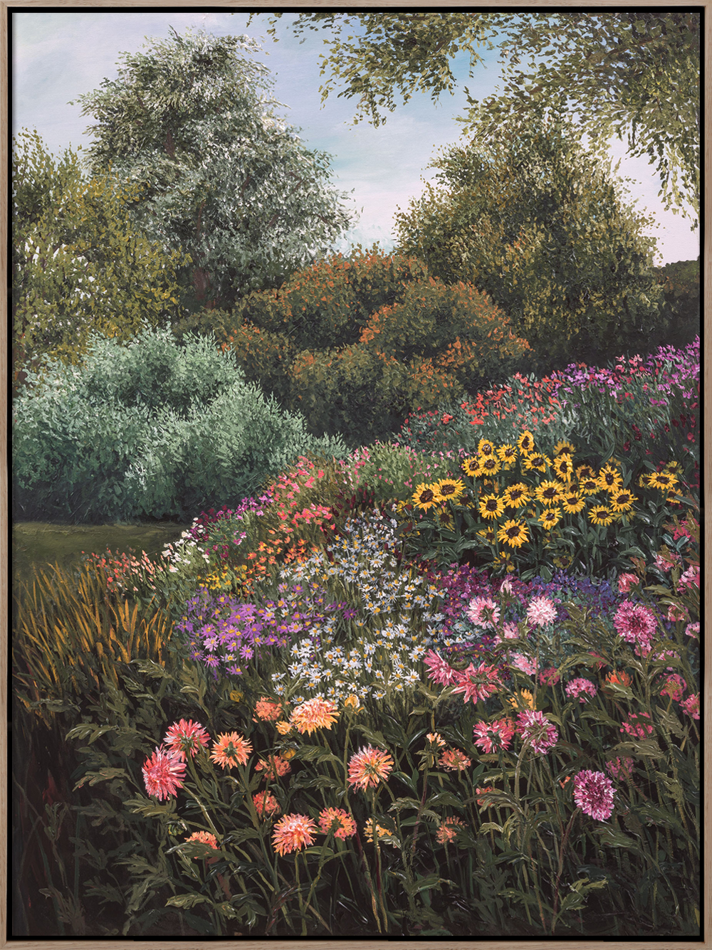 Open Sky | Acrylic painting | A Letter To Them Exhibition | Rachael Mayne | Turua Gallery