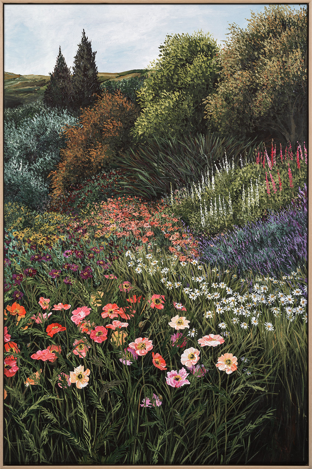 Shadow and Sun | Rachael Mayne | Acrylic painting | A Letter To Them Exhibition | Turua Gallery 