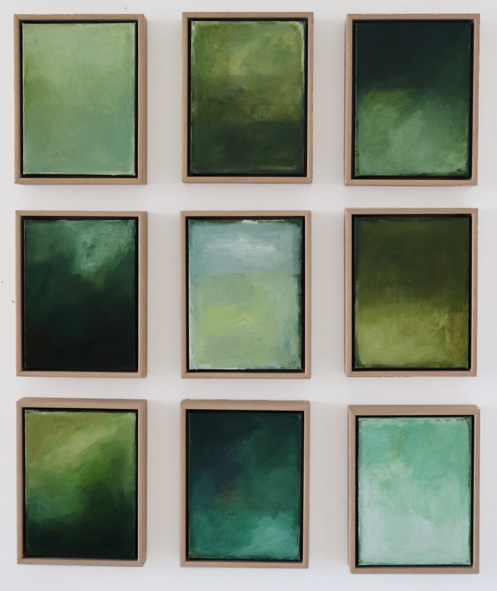 Shifting Light | Rachael Mayne | Acrylic on canvas | framed | Turua Gallery