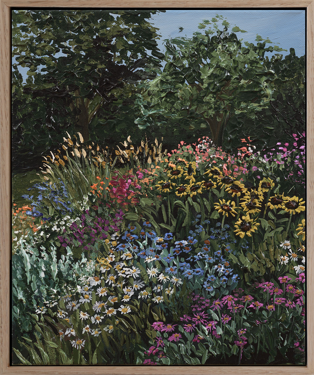 Warm Light | Rachael Mayne | Acrylic painting | A Letter To Them Exhibition | Turua Gallery