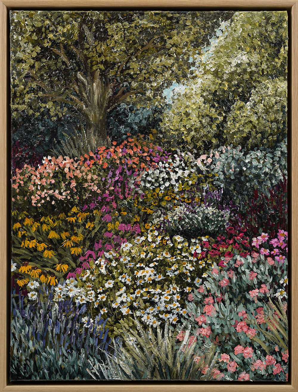 Girl on Fire Acrylic on Canvas Immersion Exhibition Rachael Mayne