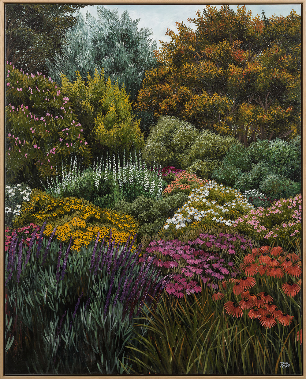 Imagine original painting Immersion exhibition Rachael Mayne