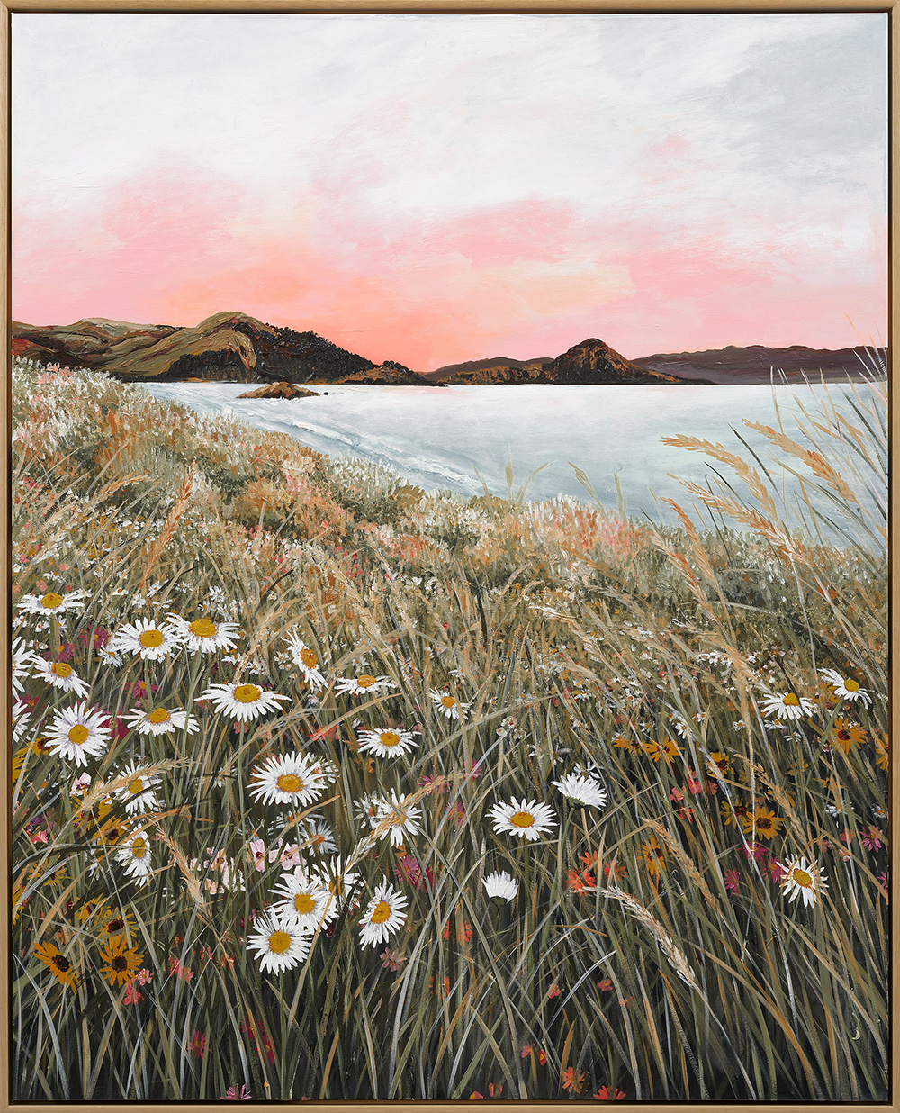 Sail Away With Me acrylic painting Immersion exhibition Rachael Mayne