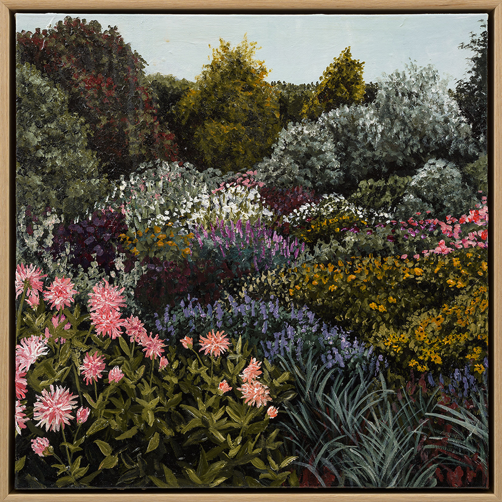 Something In The Air original acrylic painting Immersion exhibition Rachael Mayne